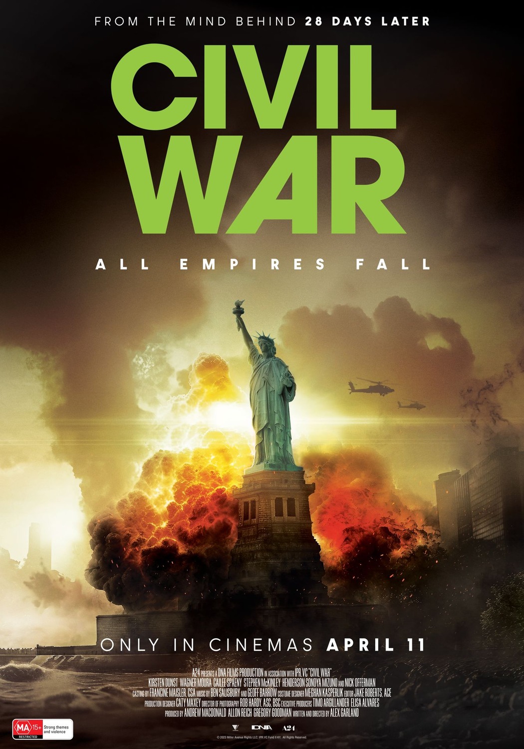 İç Savaş izle (Civil War)